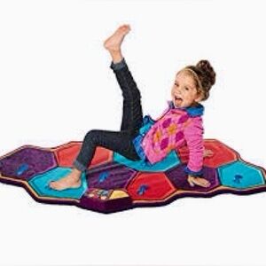 B. Mat-A-Matics musical light up mat play dance learn music toy Battat Ages 3-10